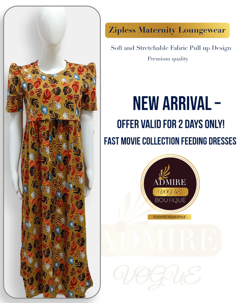 New Arrival Alert: Feeding Dress – Only 2 Days Left!