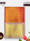 Celebrity Inspired Sarees Collection (Orange )