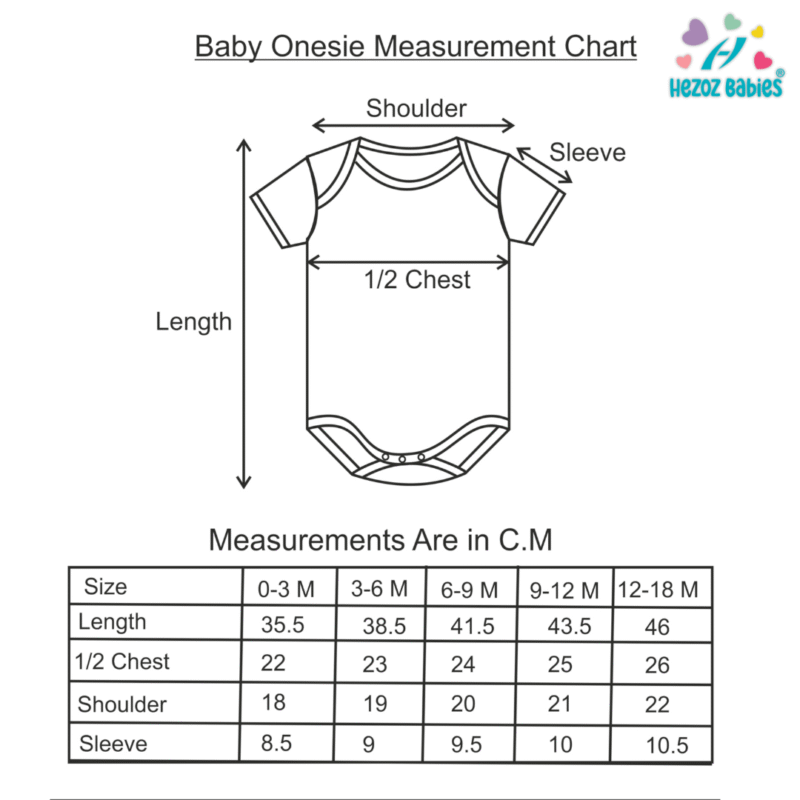 Snuggle Soft Cotton Baby Onesie Set – Pack of 3 - Image 4